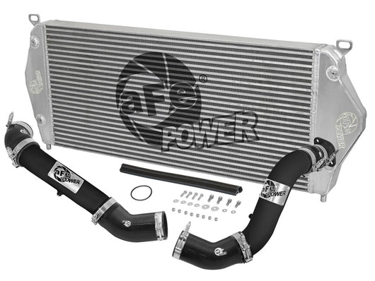aFe BladeRunner Intercooler w/ Black Tubes 16-17 Nissan Titan XD V8 5.0L (td) - 46-20282-B