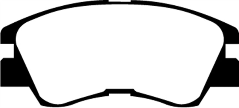 EBC 88-91 Mitsubishi Montero 2.6 Greenstuff Front Brake Pads - DP6716