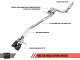 AWE Tuning Mk5 Jetta Mk6 Sportwagen 2.5L Track Edition Exhaust - Diamond Black Tips - 3020-23026