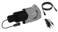 QTP 2.25in Bolt-On QTEC Electric Cutout Valve - Single - QTEC225