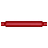 MagnaFlow Muffler Red Pack Series Glasspack 3.5in Rd 18in Body Length 2.25in/2.25in Inlet/Outlet - 13125