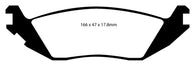 EBC 06-09 Chrysler Aspen 4.7 Yellowstuff Rear Brake Pads - DP41639R