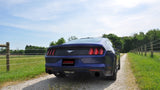 Corsa 15-16 Ford Mustang EcoBoost 2.3T Sport 3in Cat-Back Dual Rear Exit Black Tips - 14343BLK