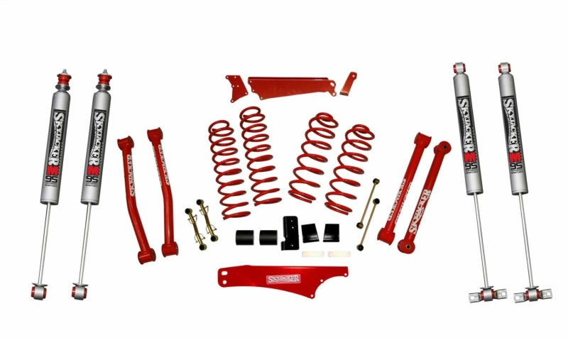 Skyjacker 4"KIT,07-09JK RED W/ M95    - JK401KCR-M