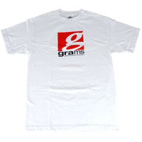 Grams Performance and Design Logo White T-Shirt - XXL - G35-99-6023