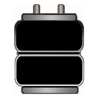 Firestone Ride-Rite Replacement Bellow 268C (For Kit PN 2488/2061) (W217606764) - 6764