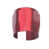 Russell Performance -8 AN Anodized Red Tube Seal Hose End For 3/8in Fuel Hose - 620270