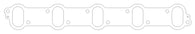 Cometic 1992+ Dodge 8.0L Viper .039in Fiber Intake Manifold Gasket - C5827-039