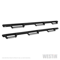 Westin/HDX 07-18 Chevrolet Silverado 2500 6.5ft Drop Wheel to Wheel Nerf Step Bars - Textured Black - 56-5345752