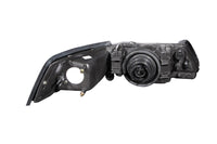 ANZO 1999-2004 Ford Mustang Crystal Headlights Black - 121040