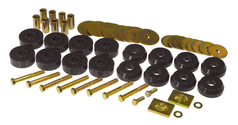 Prothane 59-64 Chevy Impala / Belair Body Mount Kit - Black - 7-144-BL