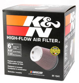 K&N Round Tapered Universal Air Filter 6 inch Flange 7 1/2 inch Base 5 inch Top 7 1/2 inch Height - RF-1041