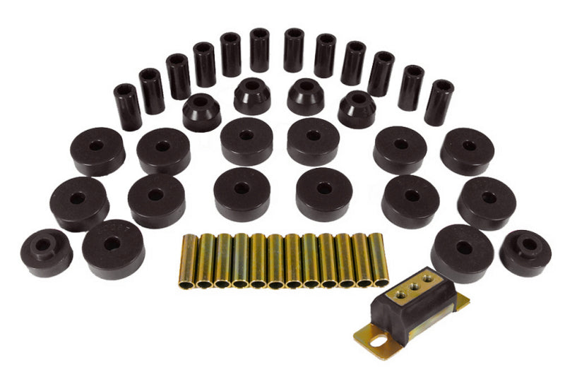Prothane 74-75 Jeep CJ5 Total Kit - Black - 1-2013-BL