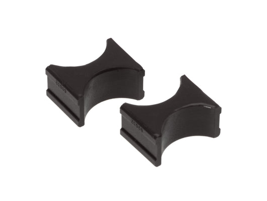 Prothane Universal Shock Reservoir Mounts - 2.0/2.0 Diameter - Black - 19-1721-BL