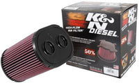 K&N 2017 Ford F250 Super Duty V8-6.7L DSL Replacement Drop In Air Filter - E-0644