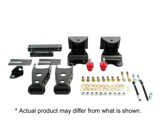 Belltech SHACKLE AND HANGER KIT 88-98 GM C-1500/2500 EXT CAB - 6503