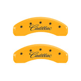 MGP 4 Caliper Covers Engraved Front & Rear MGP Black finish silver ch - 35005SMGPBK