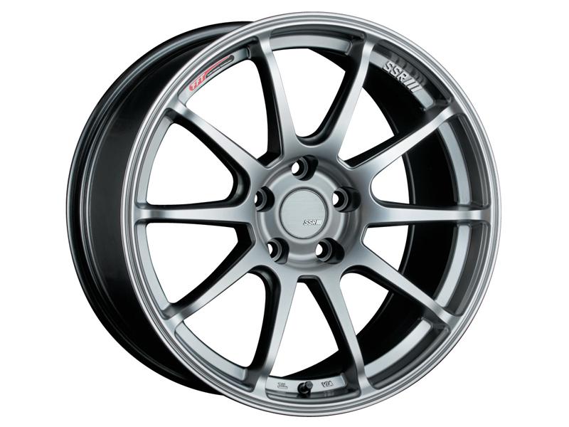 SSR GTV02 18x7.5 5x114.3 43mm Offset Flat Black Wheel - T518750+4305GMB
