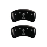 MGP 4 Caliper Covers Engraved Front & Rear Raptor Yellow Finish Black Char 2011 Ford F-150 - 10213SRPTYL