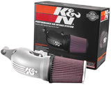 K&N 17-18 Harley Davidson Touring Models Performance Air Intake System Silver - 57-1139S