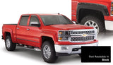 Bushwacker 16-18 Chevy Silverado 1500 Fleetside Pocket Style Flares 4pc 69.3in Bed - Black - 40959-34