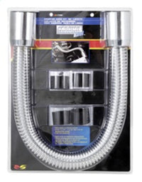 Spectre Magna Kool SS Radiator Hose Kit w/Chrome End Covers - 30in. - 7769