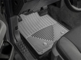 WeatherTech 97-06 Jeep Wrangler Front Rubber Mats - Grey - W224GR