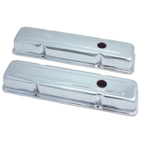 Spectre SB Chevy Short Valve Cover Set - Chrome - 5220