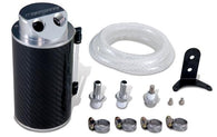 Mishimoto 07-13 Mazda Mazdaspeed3 Baffled Oil Catch Can Kit - Black (PCV Side) - MMBCC-MS3-07PBE2