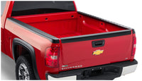 Bushwacker 07-13 Chevy Silverado 1500 Fleetside Bed Rail Caps 97.6in Bed - Black - 49518