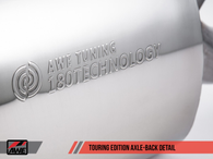 AWE Tuning BMW F3X N20/N26 328i/428i Touring Edition Exhaust Quad Outlet - 80mm Diamond Black Tips - 3010-43036