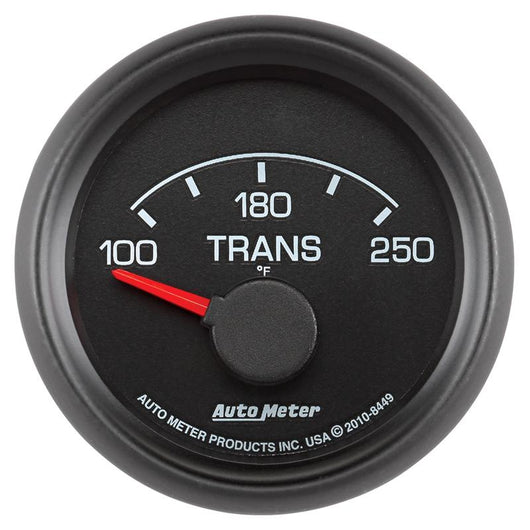 Autometer Factory Match Ford 52.4mm Short Sweep Electronic 100-250 Deg F Transmission Temp Gauge - 8449
