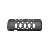 Westin/Snyper 07-17 Jeep Wrangler Muffler Skid Plate - Textured Black - 42-21045
