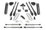 Fabtech 17-19 Ford F250/350 4WD Diesel 4in 4 Link System w/DL Shocks - K2216DL
