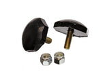Energy Suspension Octagon Bump Stop Set - Black - 9.9158G