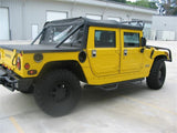 N-Fab Nerf Step 00-06 Hummer H1 SUV 4 Door - Gloss Black - W2W - 3in - H0166
