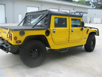 N-Fab Nerf Step 00-06 Hummer H1 SUV 4 Door - Gloss Black - W2W - 3in - H0166