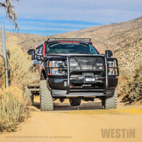 Westin 2017-2018 Ford F-250/350 HDX Winch Mount Grille Guard - Black - 57-93905