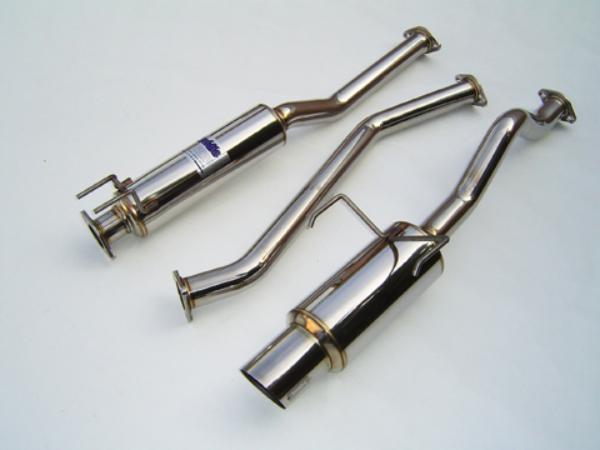 Invidia 01+ Civic EX 2DR/4DR 60mm (101mm tip) Cat-back Exhaust - HS01HC2GTP