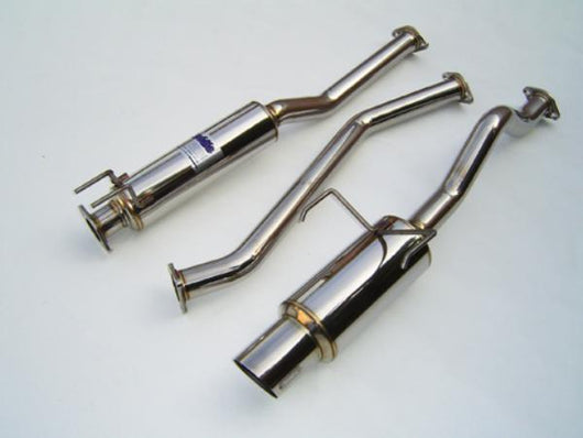 Invidia 01+ Civic EX 2DR/4DR 60mm (101mm tip) Cat-back Exhaust - HS01HC2GTP