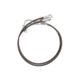 ReadyLift Suspension 07-15 Jeep Wrangler JK Rear Braided SS Brake Lines - 47-6430