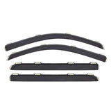 AVS 03-07 Honda Accord Ventvisor In-Channel Front & Rear Window Deflectors 4pc - Smoke - 194943