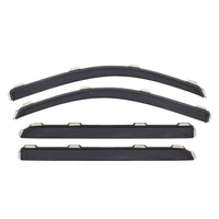 AVS 05-16 Nissan Xterra Ventvisor In-Channel Front & Rear Window Deflectors 4pc - Smoke - 194539