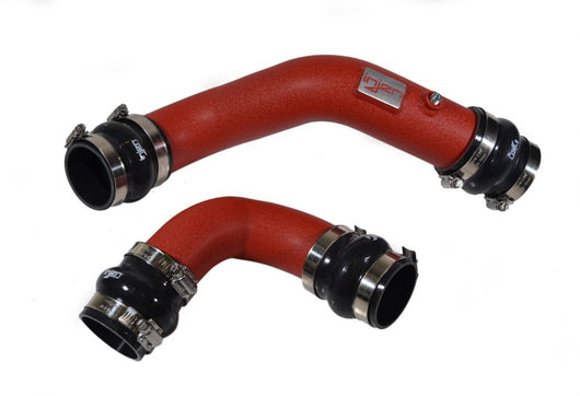 Injen 17-18 Honda Civic Type-R Aluminum Intercooler Piping Kit - Wrinkle Red - SES1582ICPWR
