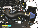 Airaid 11-14 Ford Mustang GT 5.0L Race Only (No MVT) MXP Intake System w/ Tube (Dry / Blue Media) - 453-304