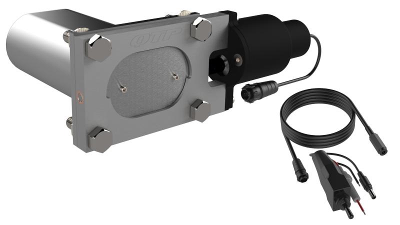 QTP Bolt-On QTEC Low Profile Oval Electric Cutout Valve - QTEC33