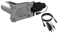 QTP Bolt-On QTEC Low Profile Oval Electric Cutout Valve - QTEC33