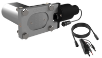 QTP Bolt-On QTEC Low Profile Oval Electric Cutout Valve - QTEC33