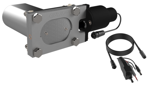 QTP Bolt-On QTEC Low Profile Oval Electric Cutout Valve - QTEC33