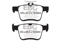 EBC 14+ Audi A3 1.8 Turbo Greenstuff Rear Brake Pads - DP22153